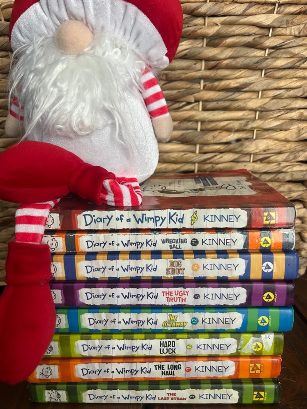 Diary of a wimpy kid book set